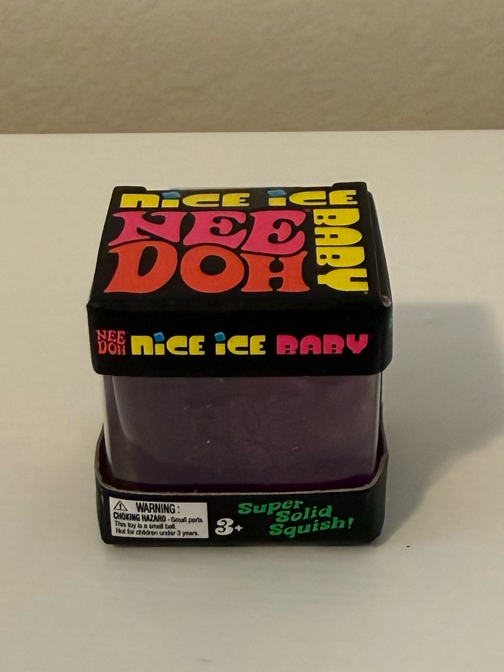 NeeDoh Nice Ice Baby Purple